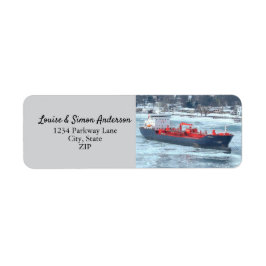 Etiqueta Winter Freighter Algoterra Excelente Lagos Endereç