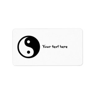 Etiqueta Yin Yang