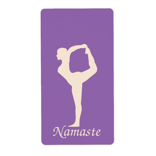 Etiqueta Yoga (Frente)