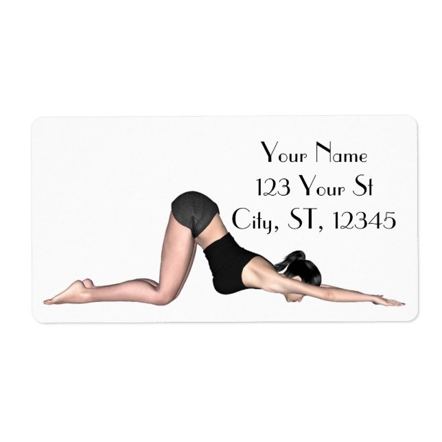 Etiqueta Yoga Poses Thunder_Cobrir (Frente)