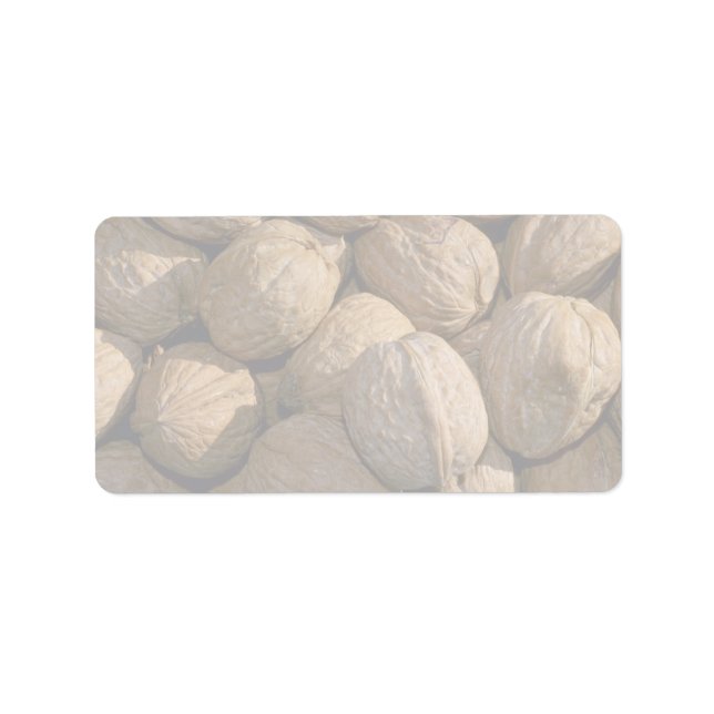 Etiqueta Yummy Walnut (Frente)