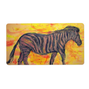 Etiqueta Zebra legal