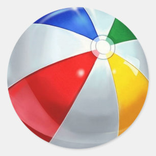 Etiquetas #1 da bola de praia