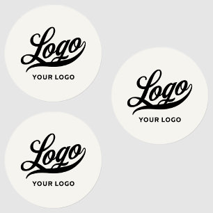 Etiquetas 30 Autocolantes à prova de água Barramento de logo