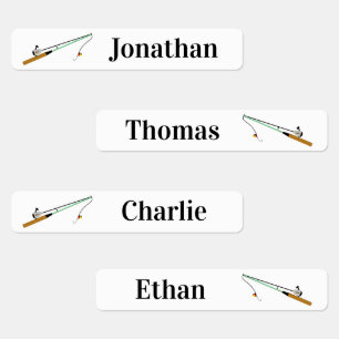 Etiquetas 4 Nomes Diferentes Que Pescariam Ferro De Vara Em