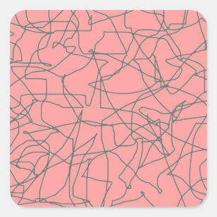 etiquetas abstratas modernas do meio século dos