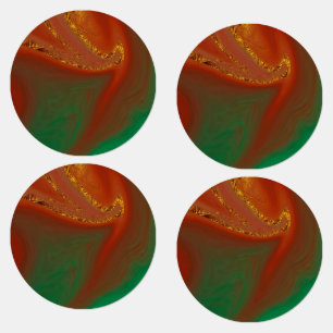 Etiquetas abstrato de padrão.