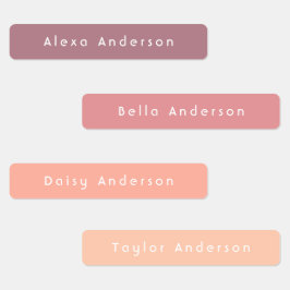 Etiquetas adesivas à prova d'água à prova d'água b