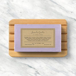 Etiquetas Adicionar Ingredientes de Caligrafia de Marca Rótu