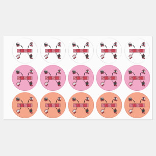 Etiquetas Adoramos Sushi - Sushi Love - ASL ILY Obsession
