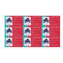 Alergia Crianças Alertas Fotografia Emergência Méd