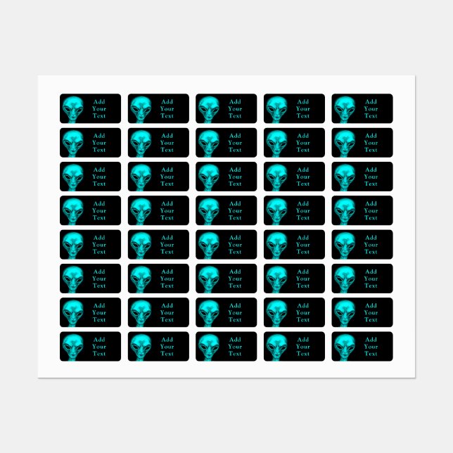 Etiquetas Alienígena (Folha)