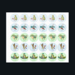 Etiquetas Animais De diferentes cores<br><div class="desc">Modelos de diferentes cores</div>