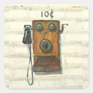 etiquetas antigas do telefone da parede