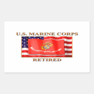 Etiquetas aposentadas USMC