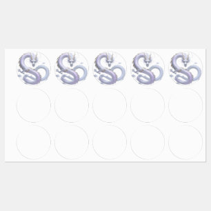 Etiquetas Arte do Dragão Branco   Estética de Fantasia Mític