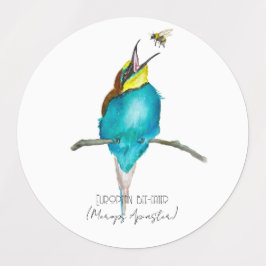 Etiquetas Ave aquosa (apicultura europeia)