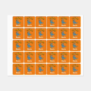 Etiquetas Baby Dinosaur Design - Pequeno Rótulo de Vestuário