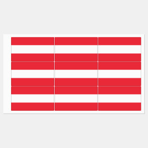 Etiquetas Bandeira da Áustria
