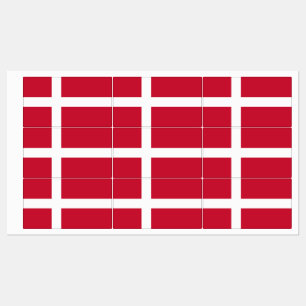 Etiquetas Bandeira da Dinamarca