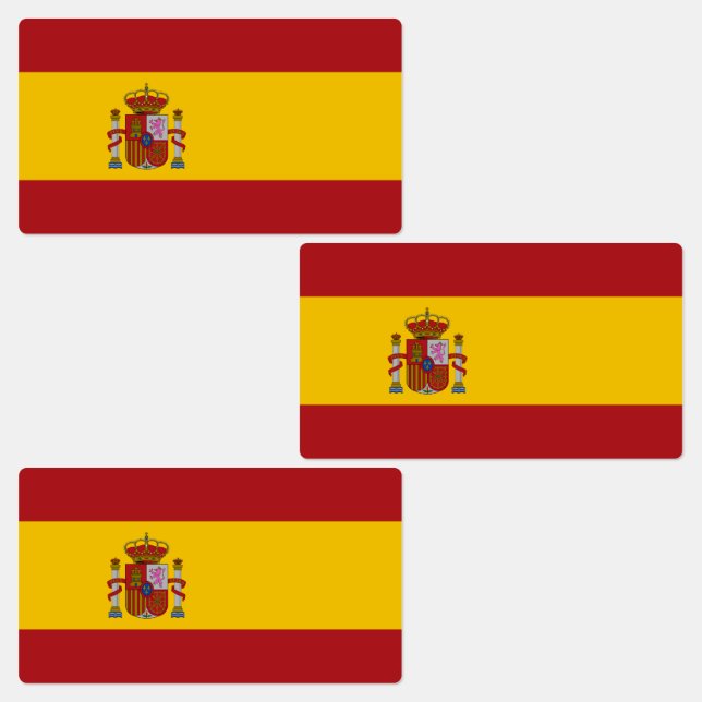 Etiquetas Bandeira da Espanha (Grupo)