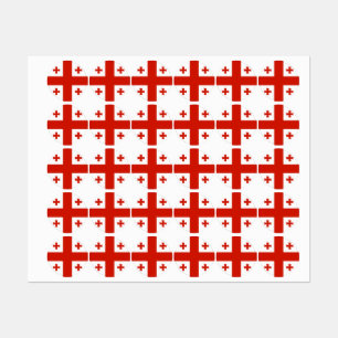Etiquetas Bandeira da Geórgia