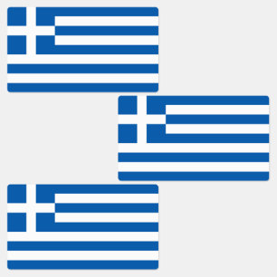 Etiquetas Bandeira da Grécia