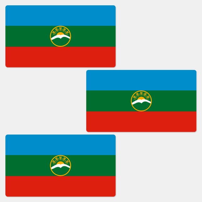 Etiquetas Bandeira da Karachay-Circássia (Grupo)