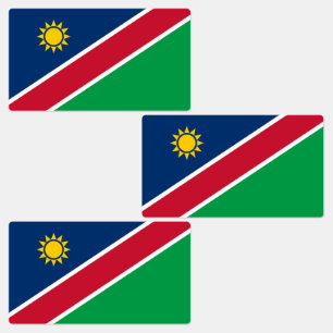Etiquetas Bandeira da Namíbia