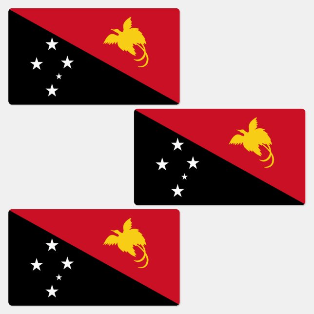 Etiquetas Bandeira da Papua-Nova Guiné (Grupo)