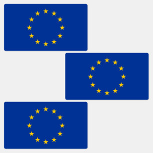 Etiquetas Bandeira da União Europeia