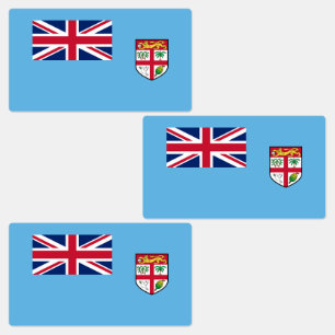 Etiquetas Bandeira de Fiji