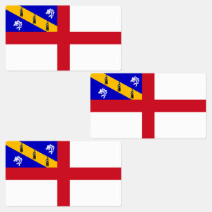 Etiquetas Bandeira de Herm