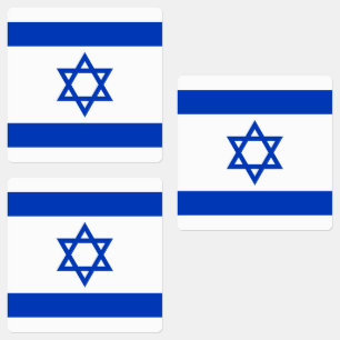 Etiquetas Bandeira de Israel