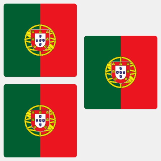 Etiquetas Bandeira de Portugal (Grupo)