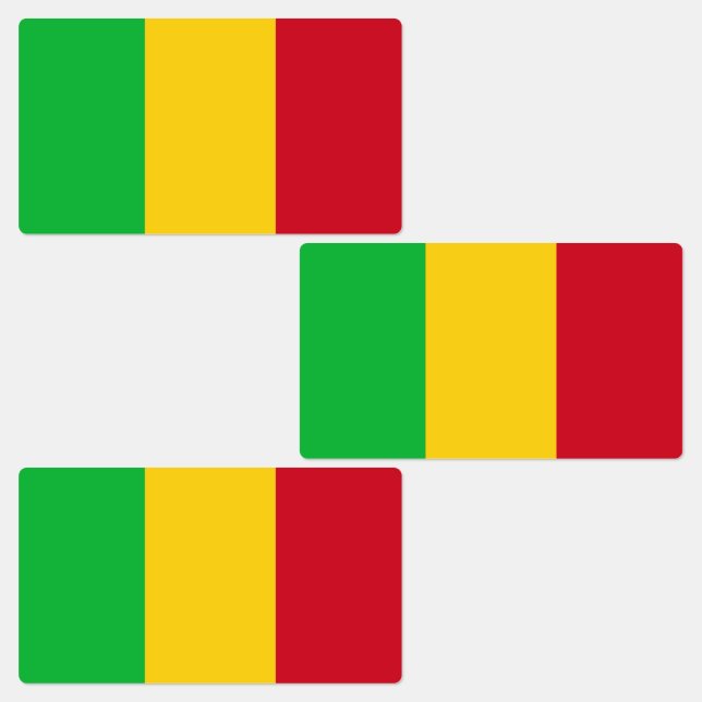 Etiquetas Bandeira do Mali (Grupo)