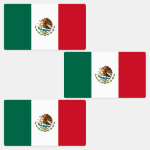 Etiquetas Bandeira do México