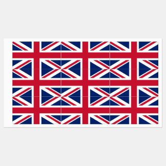 Etiquetas Bandeira do Reino Unido