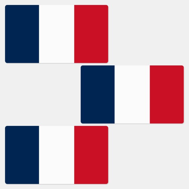 Etiquetas Bandeira francesa (Grupo)