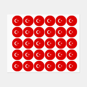 Etiquetas Bandeira turca