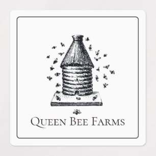 Etiquetas Beehive Beehive Vintage Ou Produto Para Empresas D