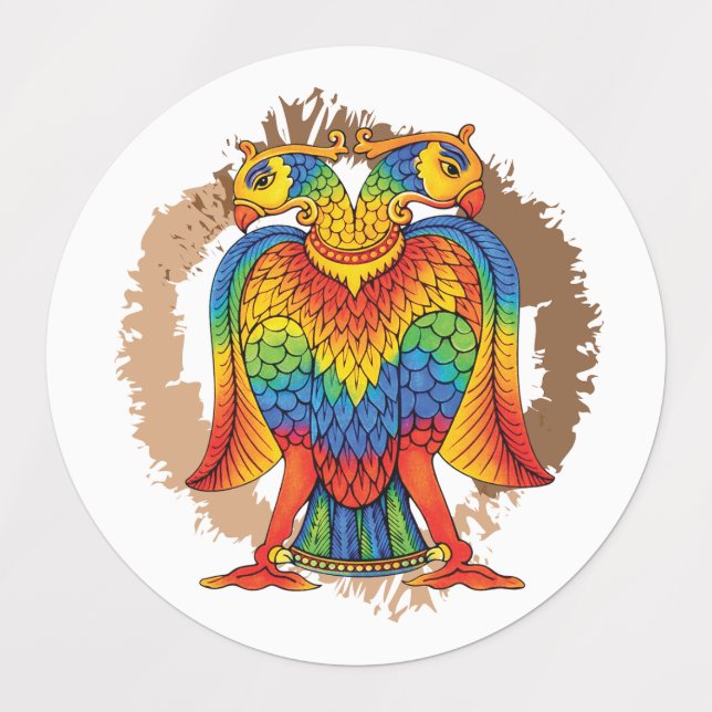 Etiquetas bherunda bird (Design 3)