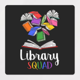 Etiquetas Biblioteca - Esquadrão I