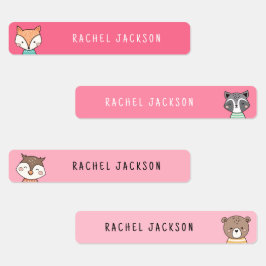 Etiquetas Bichos de pata-rosa nome de criança rosa