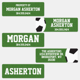 Etiquetas Bola de futebol à prova de água