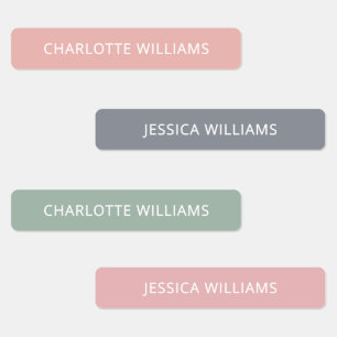 Etiquetas Bonito Boho de volta à escola ferro de roupas cria