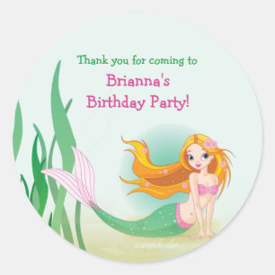 Etiquetas bonitos da sereia