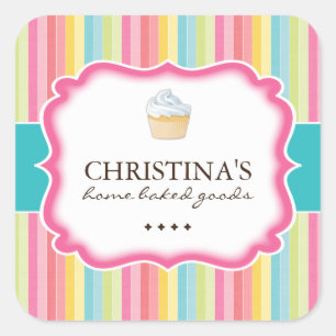 Etiquetas bonitos do cupcake