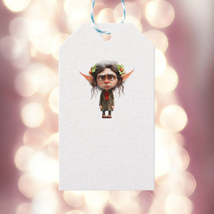 Etiquetas Brancas do Elf de Natal