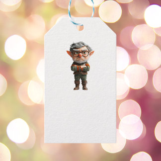 Etiquetas Brancas do Elf de Natal